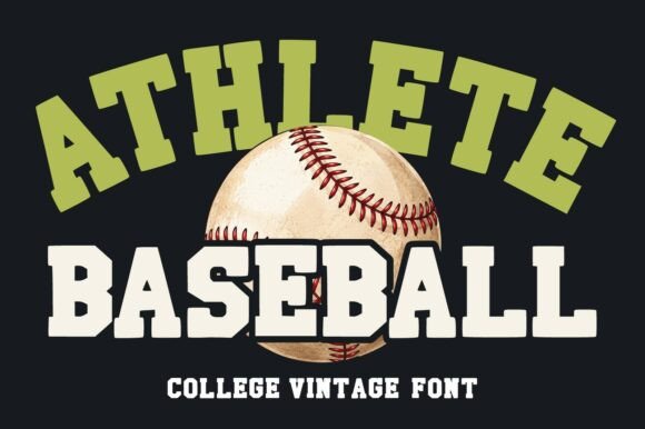 Athlete Baseball: A Typeface with Classic American Spirit