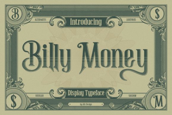Billy Money: Bringing Vintage Banknote Style to Modern Design