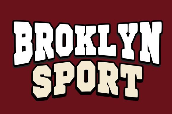 Brooklyn Sport: A Typeface That Captures Athletic Energy