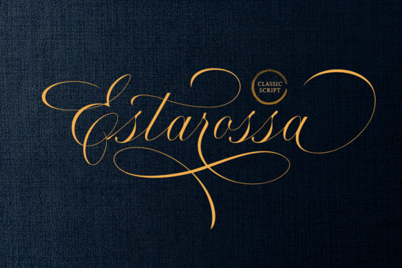 Estarossa: A Modern Handwritten Font for Sophisticated Designs