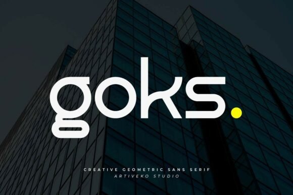 Goks: A Sans Serif Font for Bold Brand Identities