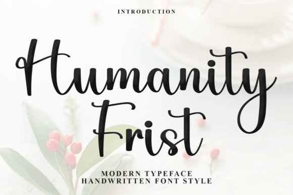 Humanity Frist: A Typeface for Seasonal Magic