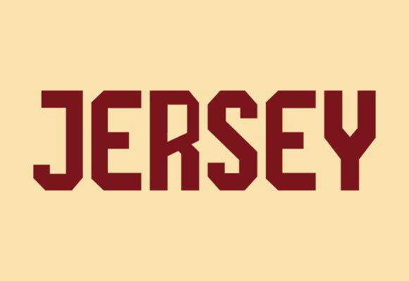 Jersey Font: The Bold Typeface for Team Spirit and Brand Impact