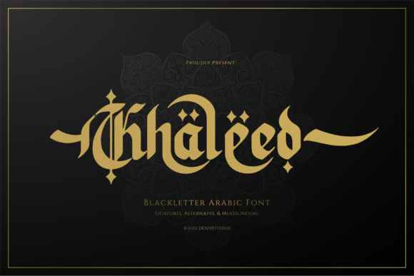 Khaleed: Commanding Ancient Prestige in Modern Design