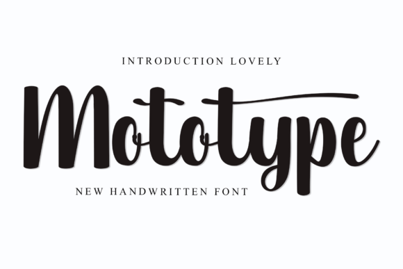 Mototype: The Playful Typeface That Brings Designs to Life