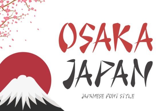 Osaka Japan: A Unique Japanese Font for Modern Design